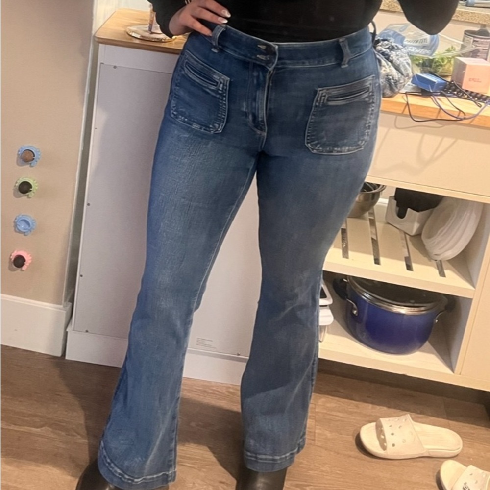 American Eagle Bell Bottoms Size 8